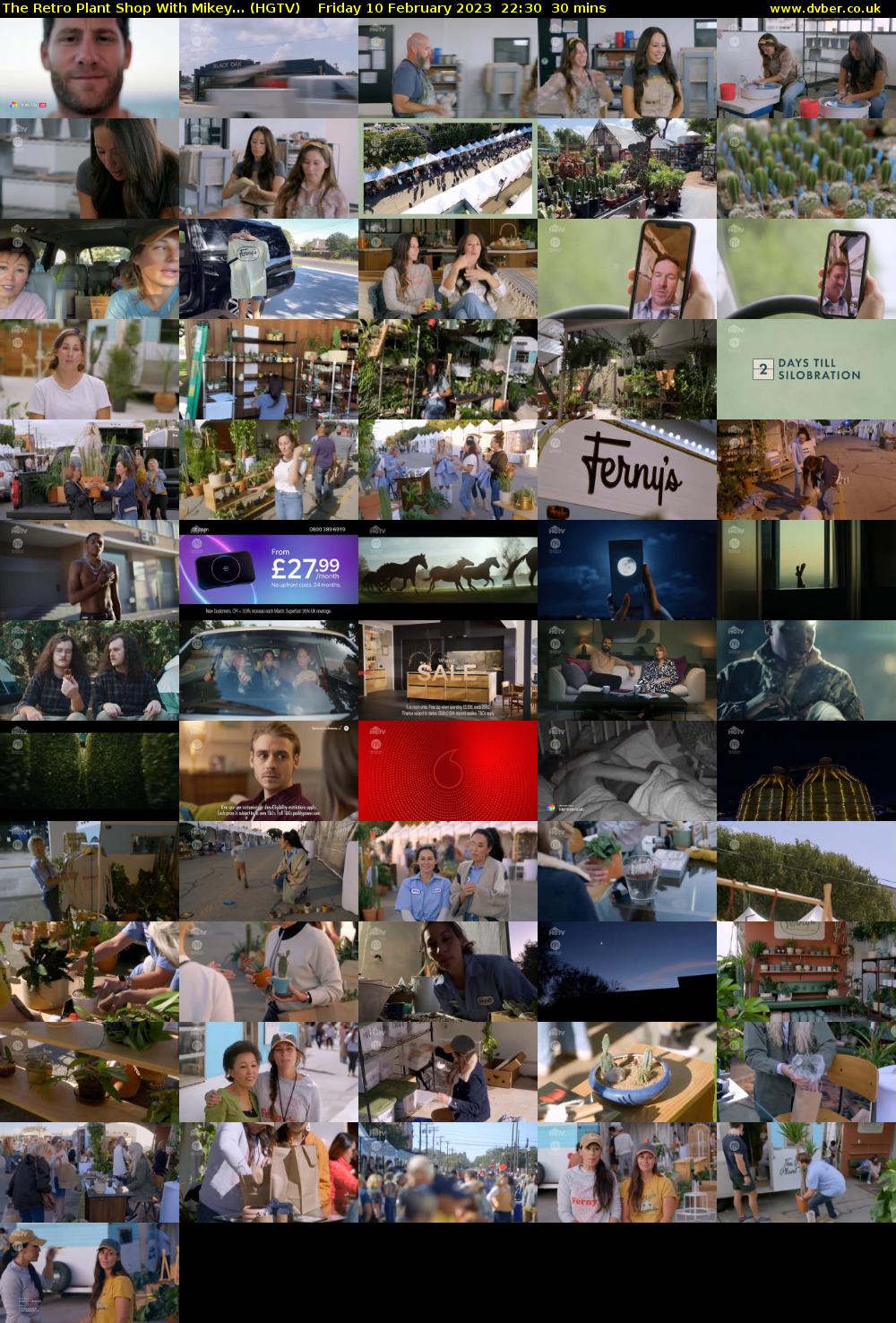 The Retro Plant Shop With Mikey... (HGTV) Friday 10 February 2023 22:30 - 23:00