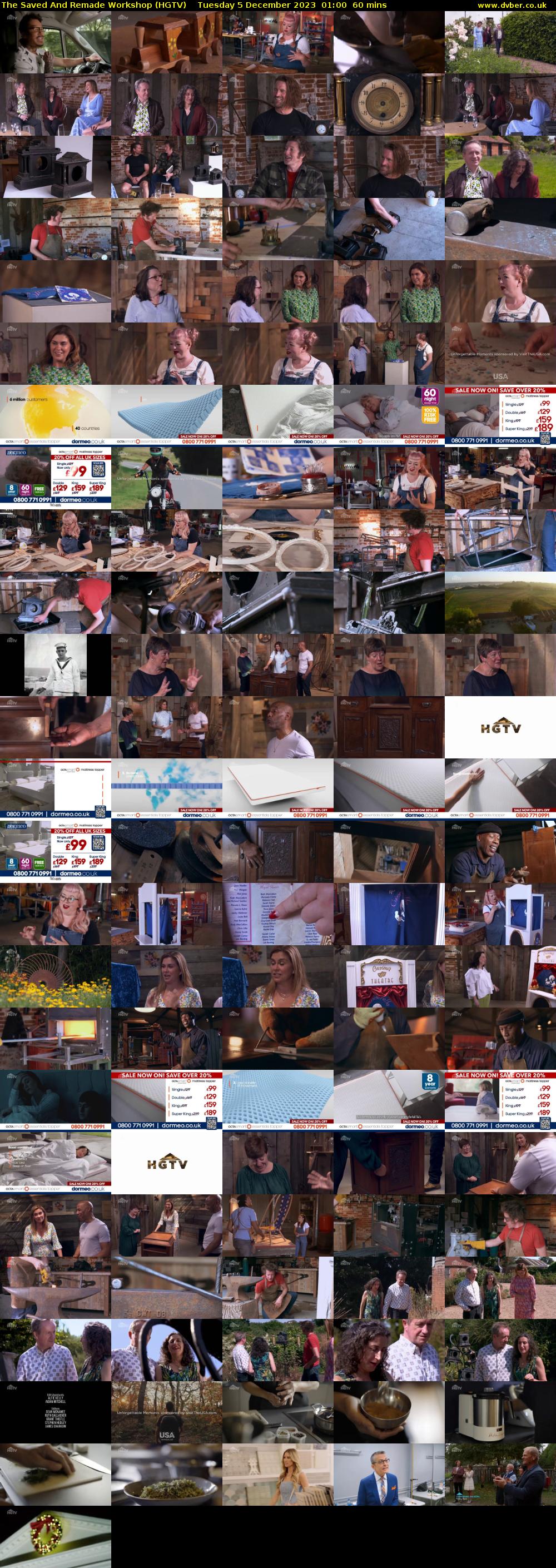 The Saved And Remade Workshop (HGTV) Tuesday 5 December 2023 01:00 - 02:00