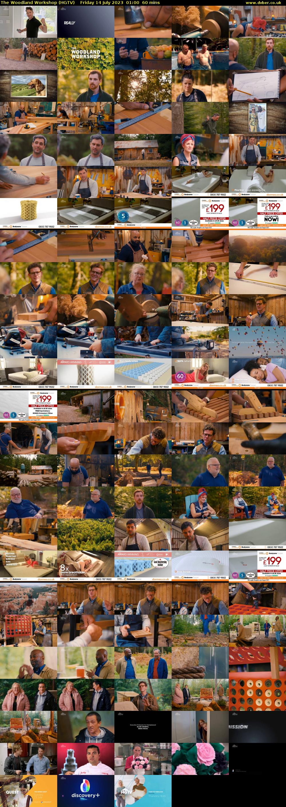 The Woodland Workshop (HGTV) Friday 14 July 2023 01:00 - 02:00