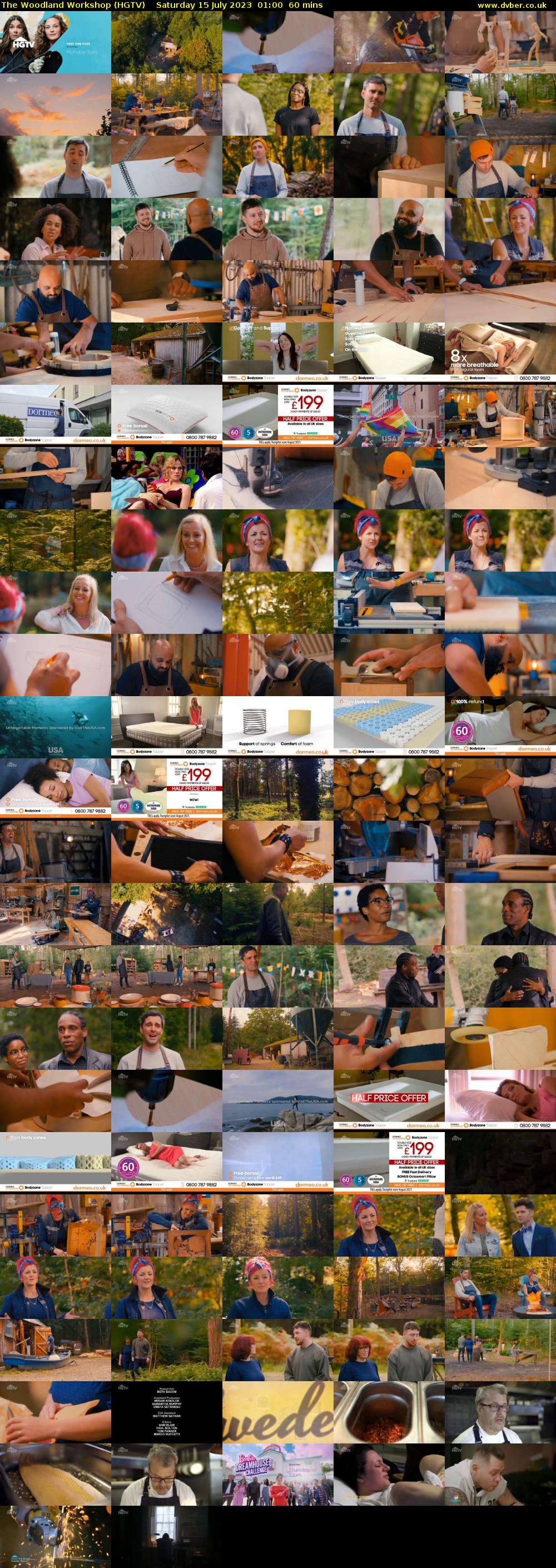 The Woodland Workshop (HGTV) Saturday 15 July 2023 01:00 - 02:00