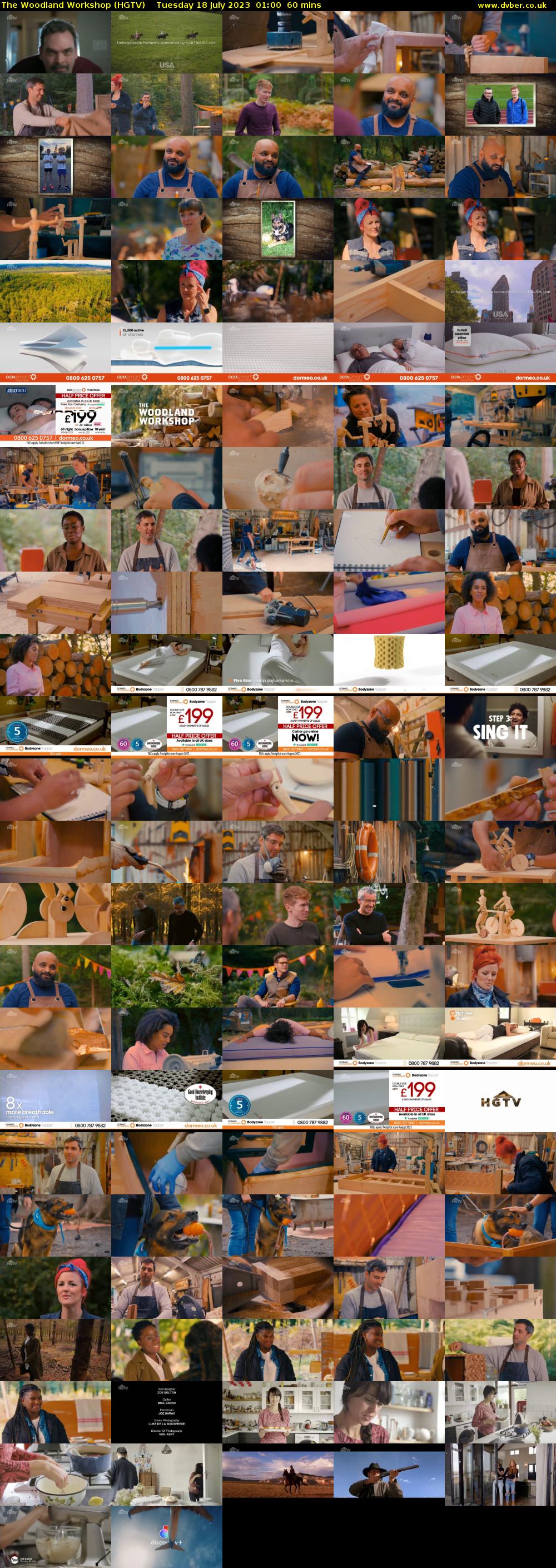 The Woodland Workshop (HGTV) Tuesday 18 July 2023 01:00 - 02:00