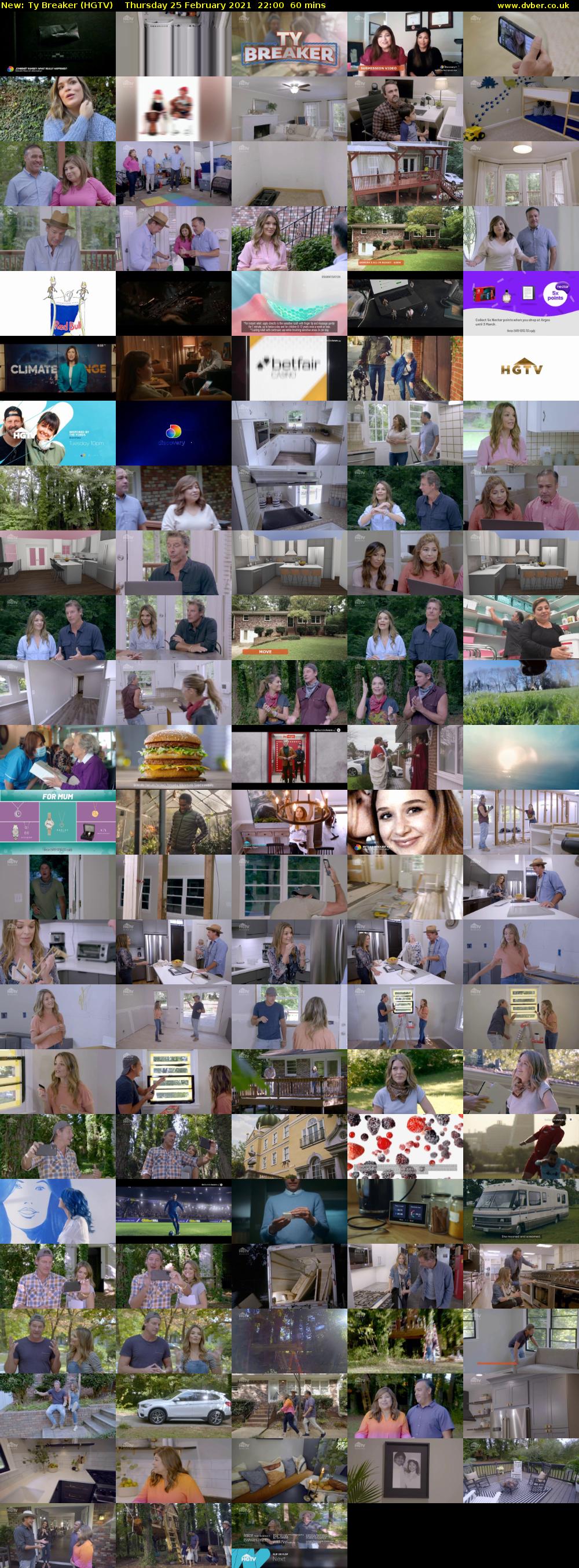 Ty Breaker (HGTV) Thursday 25 February 2021 22:00 - 23:00