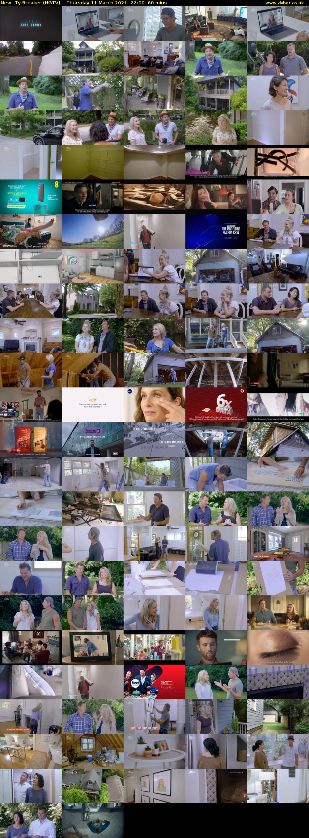 Ty Breaker (HGTV) Thursday 11 March 2021 22:00 - 23:00