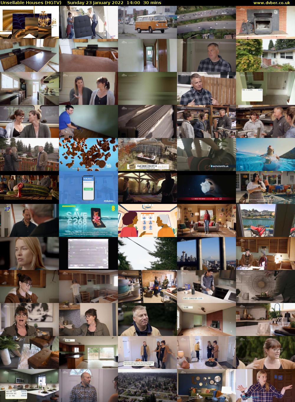 Unsellable Houses (HGTV) Sunday 23 January 2022 14:00 - 14:30