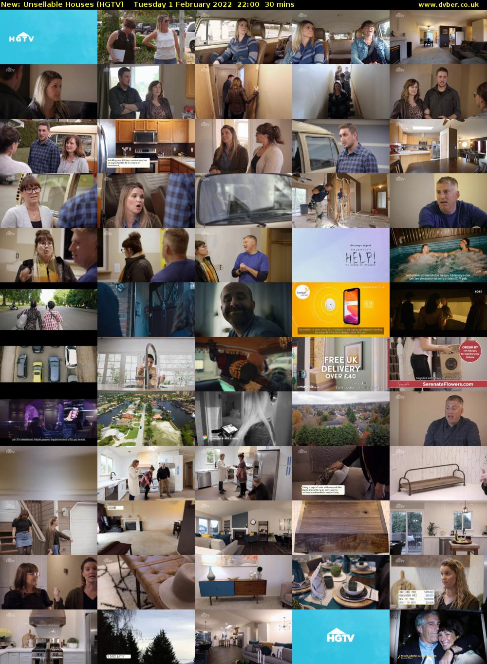 Unsellable Houses (HGTV) Tuesday 1 February 2022 22:00 - 22:30