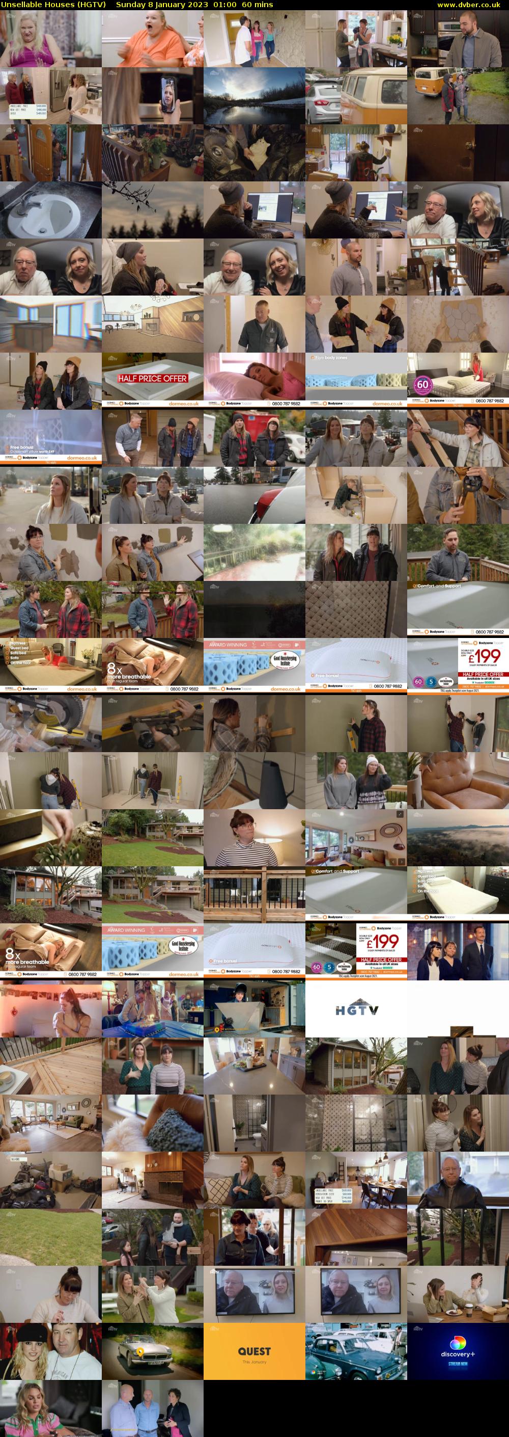 Unsellable Houses (HGTV) Sunday 8 January 2023 01:00 - 02:00