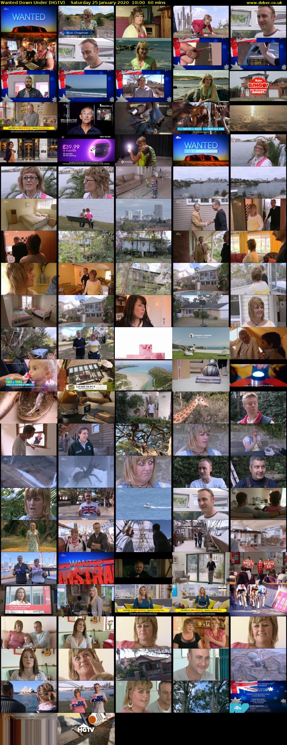 Wanted Down Under (HGTV) Saturday 25 January 2020 10:00 - 11:00