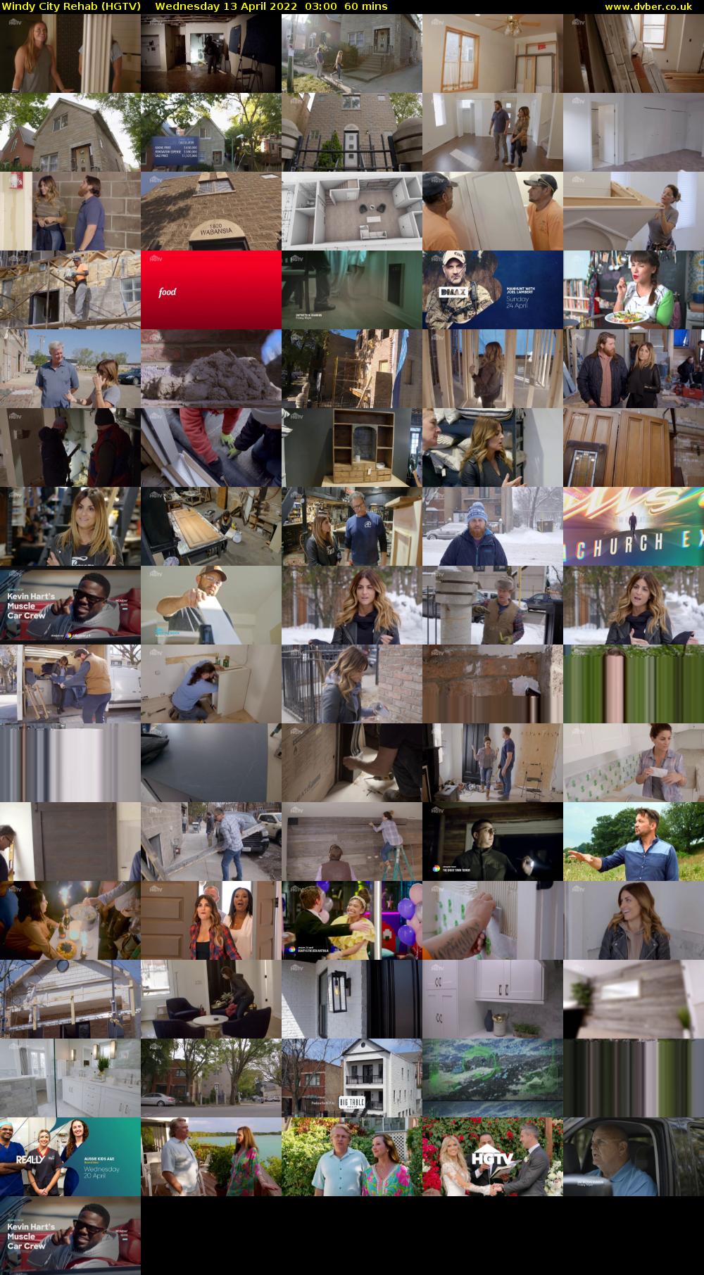Windy City Rehab (HGTV) Wednesday 13 April 2022 03:00 - 04:00