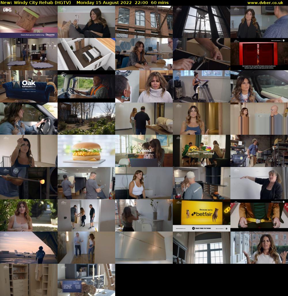 Windy City Rehab (HGTV) Monday 15 August 2022 22:00 - 23:00
