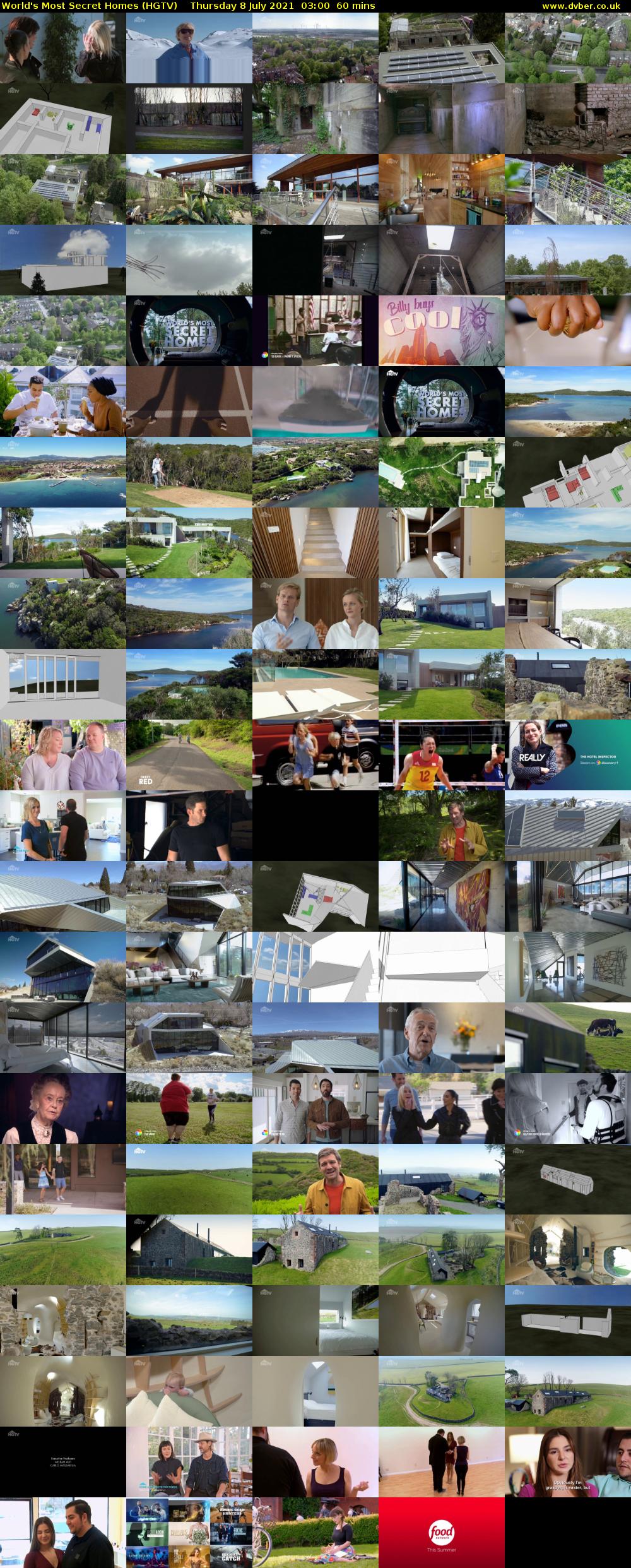 World's Most Secret Homes (HGTV) Thursday 8 July 2021 03:00 - 04:00