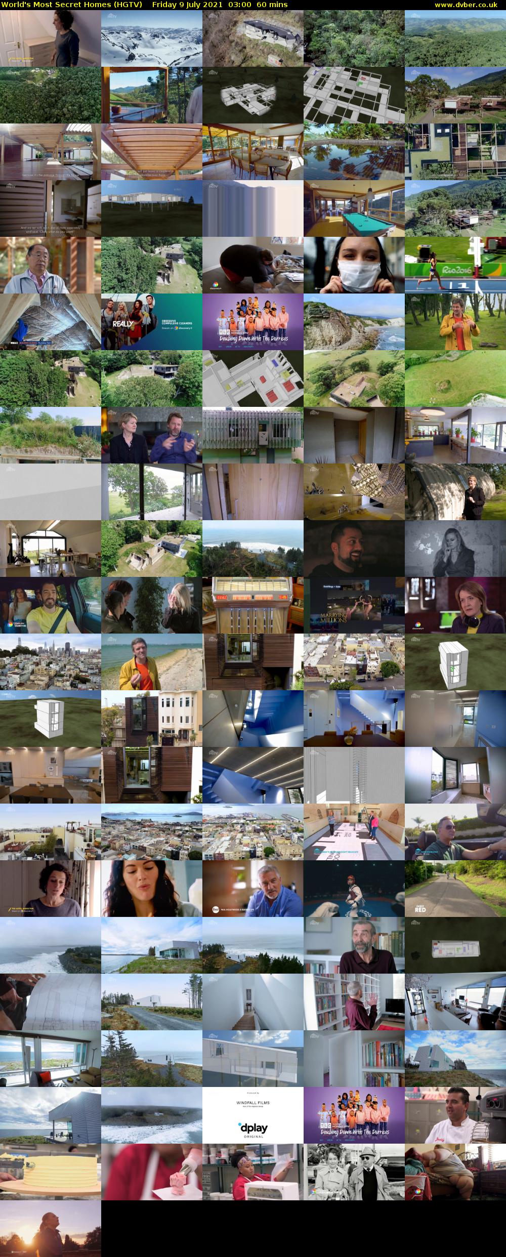 World's Most Secret Homes (HGTV) Friday 9 July 2021 03:00 - 04:00