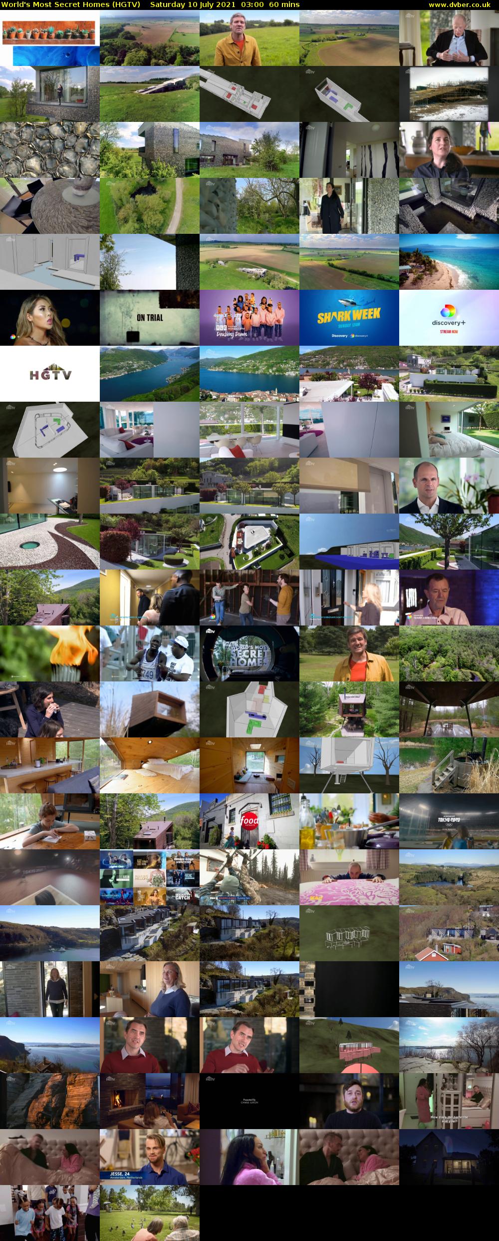 World's Most Secret Homes (HGTV) Saturday 10 July 2021 03:00 - 04:00