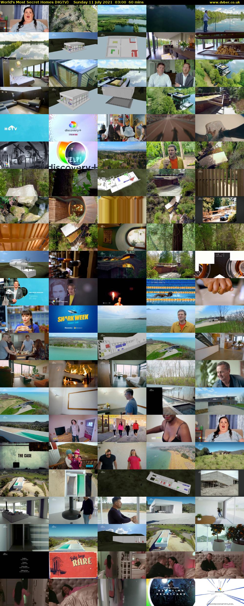 World's Most Secret Homes (HGTV) Sunday 11 July 2021 03:00 - 04:00
