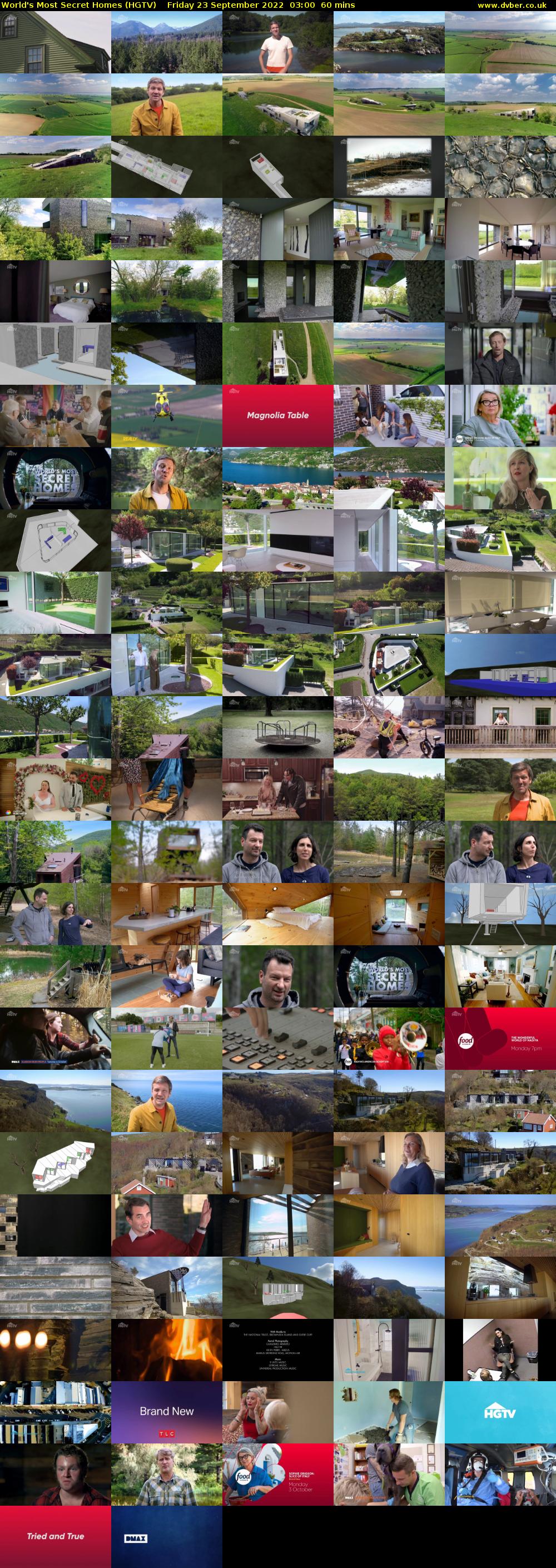 World's Most Secret Homes (HGTV) Friday 23 September 2022 03:00 - 04:00
