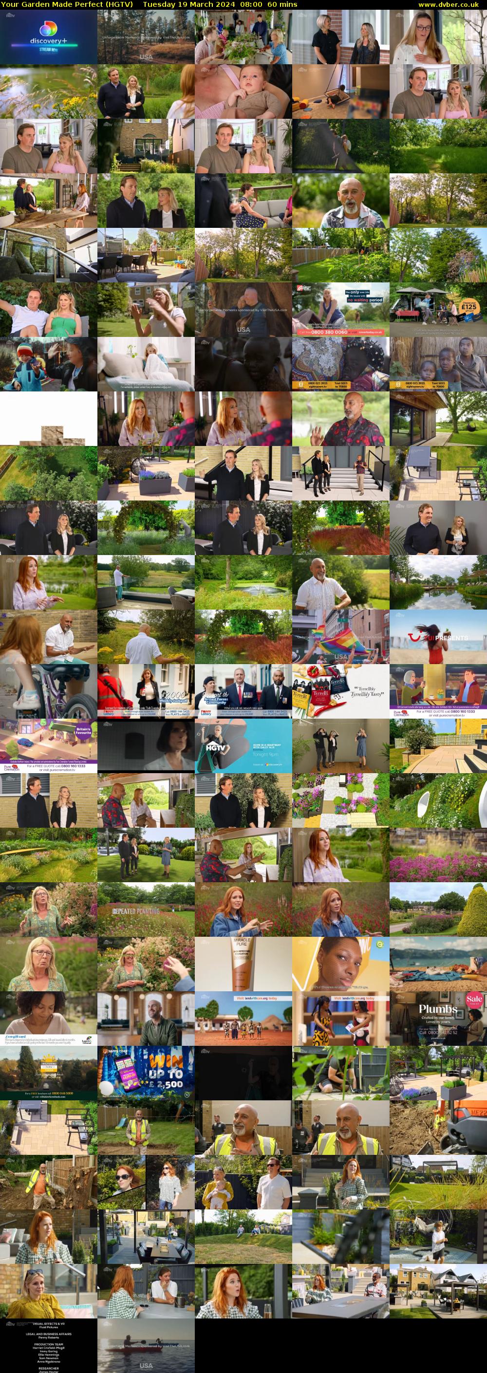 Your Garden Made Perfect (HGTV) Tuesday 19 March 2024 08:00 - 09:00