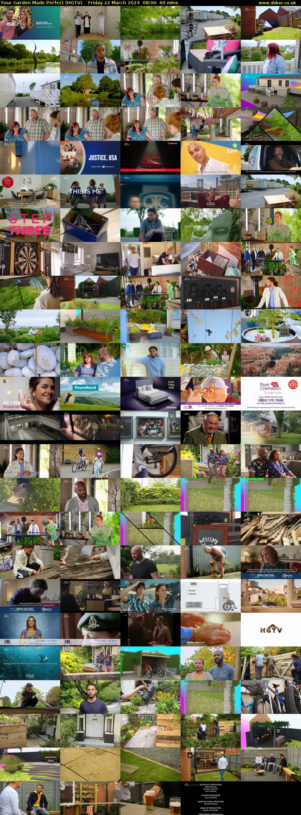 Your Garden Made Perfect (HGTV) Friday 22 March 2024 08:00 - 09:00