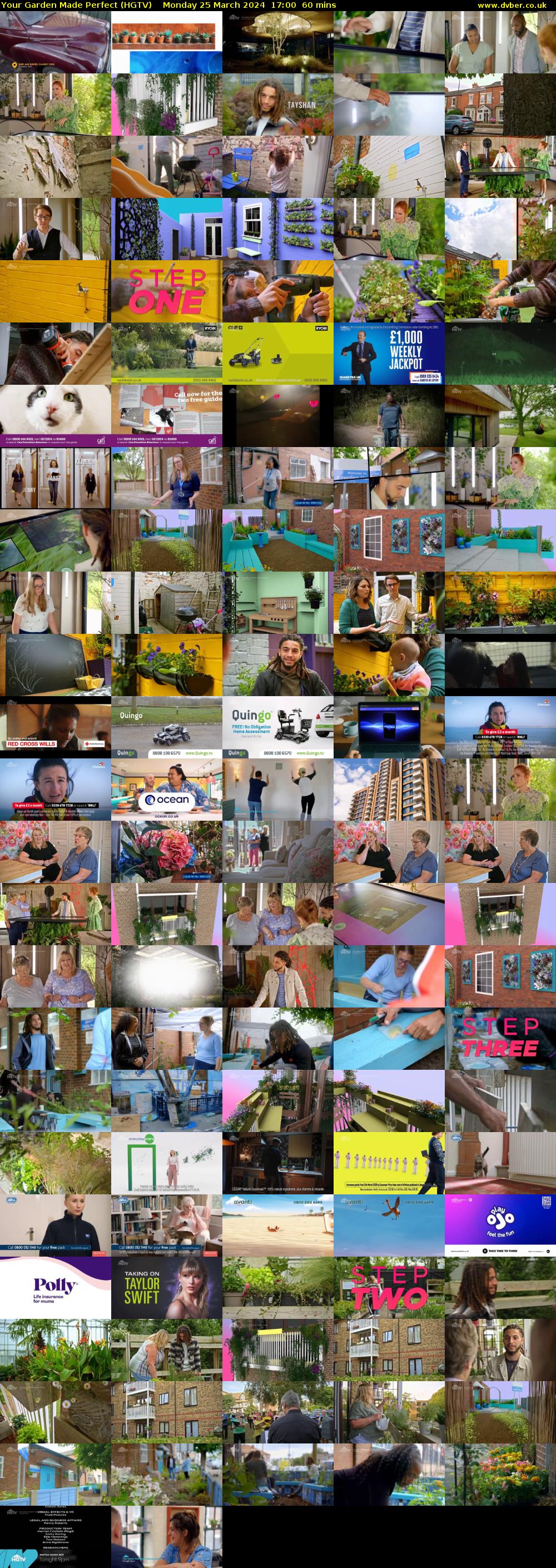 Your Garden Made Perfect (HGTV) Monday 25 March 2024 17:00 - 18:00