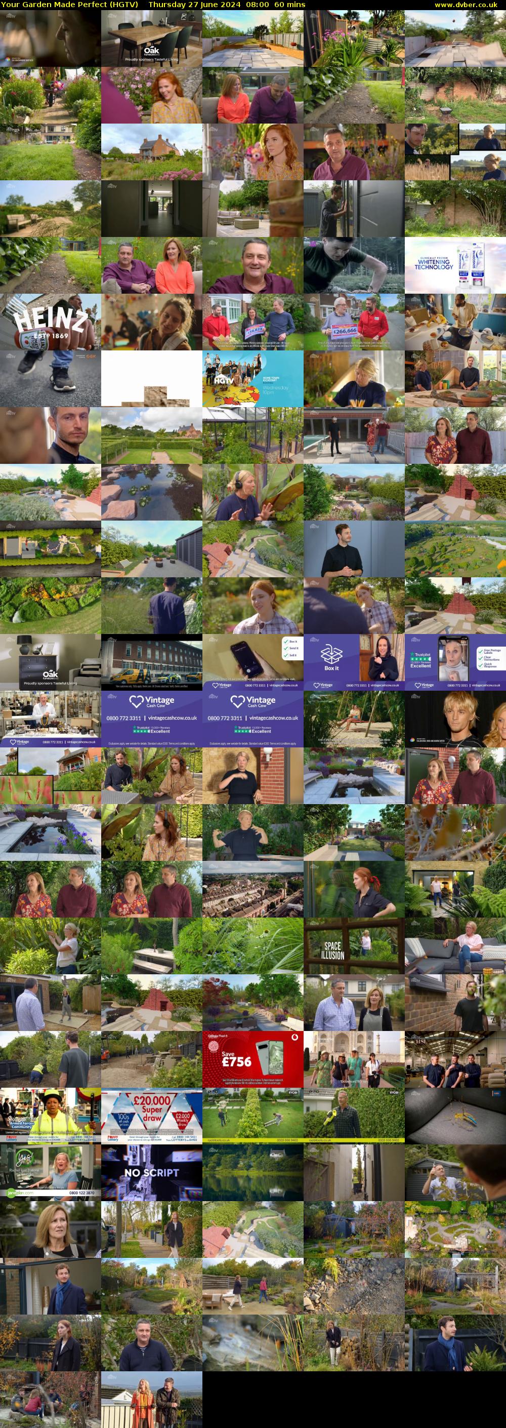 Your Garden Made Perfect (HGTV) Thursday 27 June 2024 08:00 - 09:00