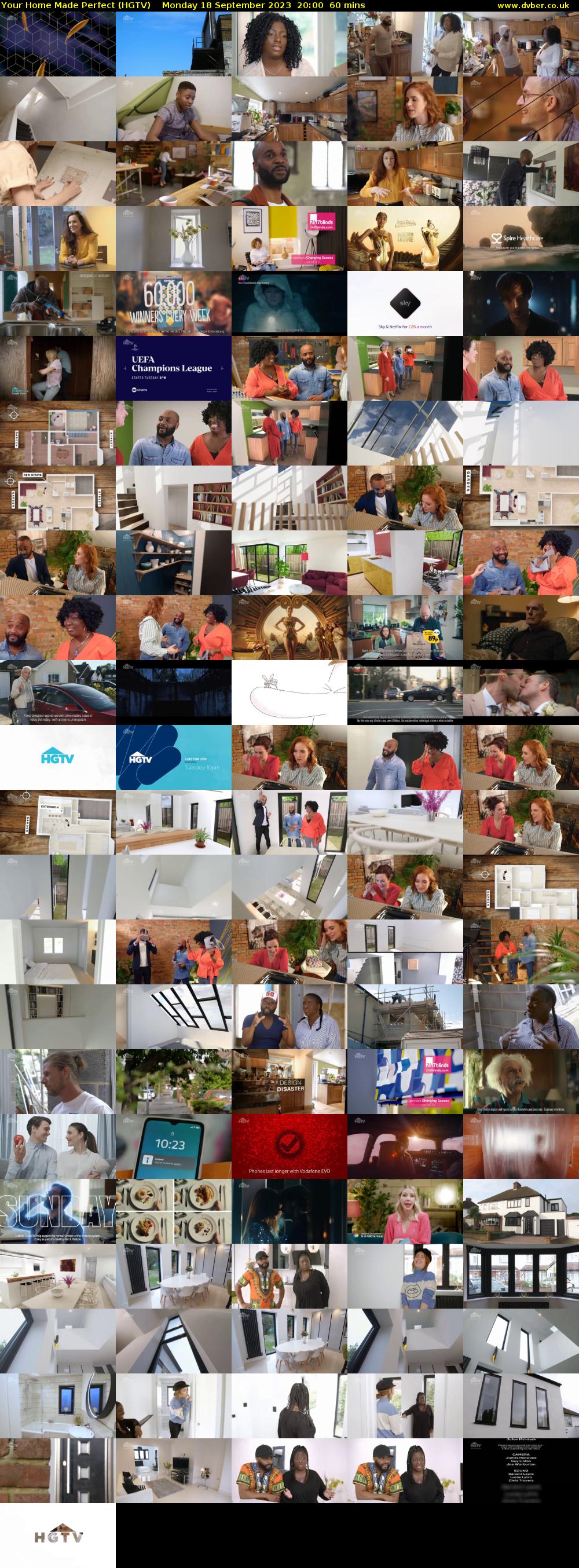 Your Home Made Perfect (HGTV) Monday 18 September 2023 20:00 - 21:00