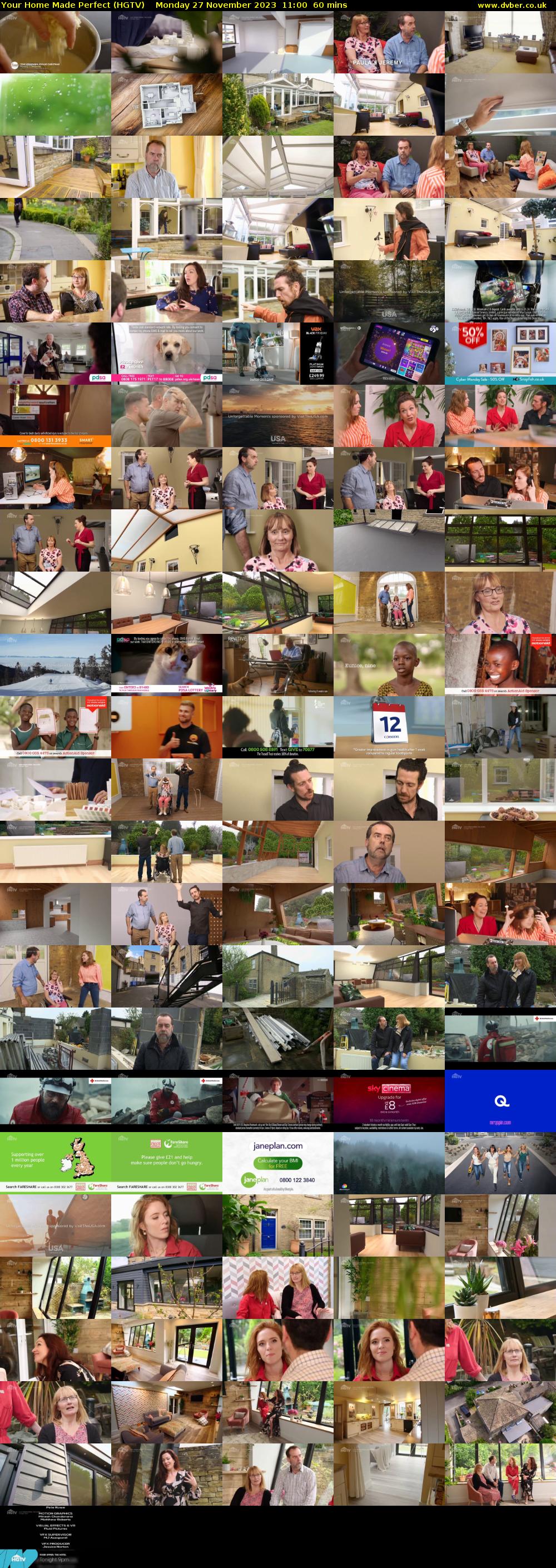 Your Home Made Perfect (HGTV) Monday 27 November 2023 11:00 - 12:00