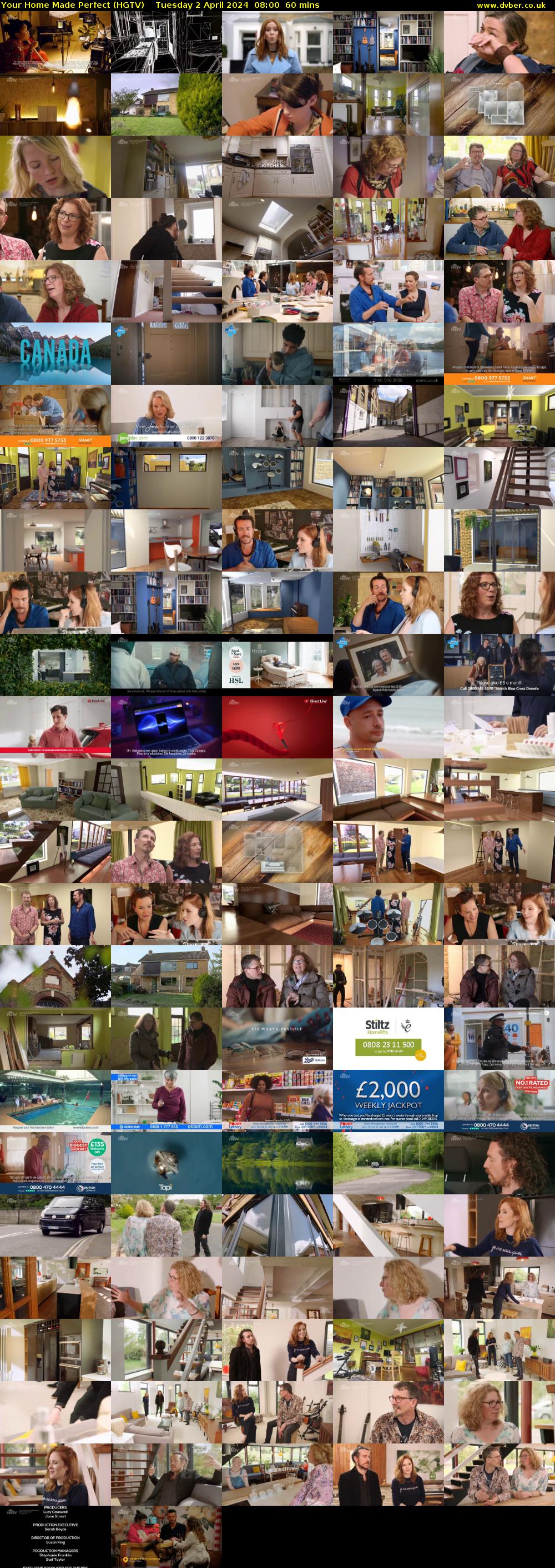 Your Home Made Perfect (HGTV) Tuesday 2 April 2024 08:00 - 09:00