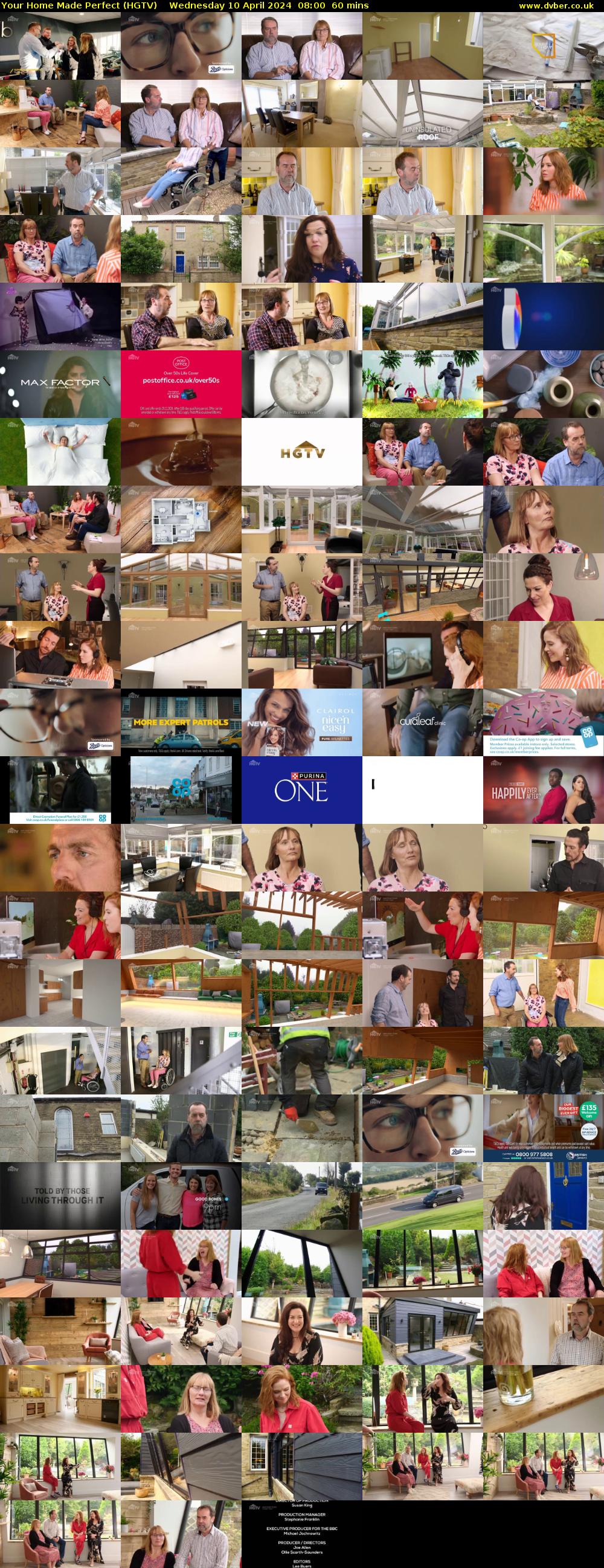 Your Home Made Perfect (HGTV) Wednesday 10 April 2024 08:00 - 09:00