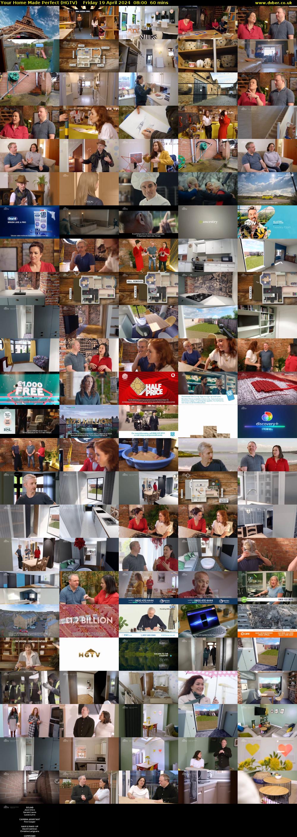 Your Home Made Perfect (HGTV) Friday 19 April 2024 08:00 - 09:00