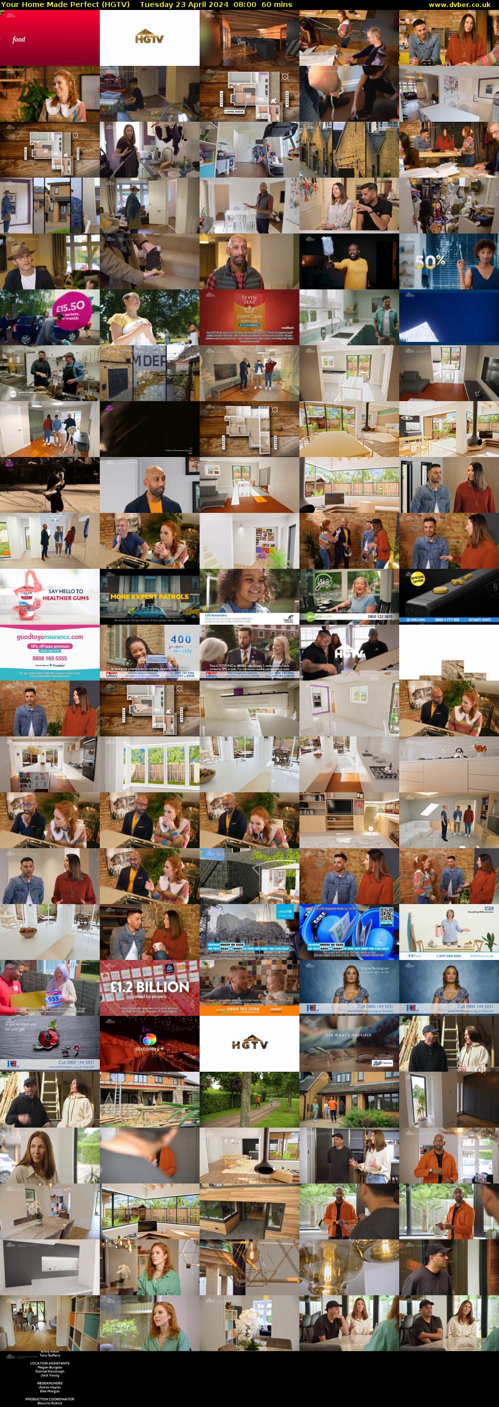 Your Home Made Perfect (HGTV) Tuesday 23 April 2024 08:00 - 09:00