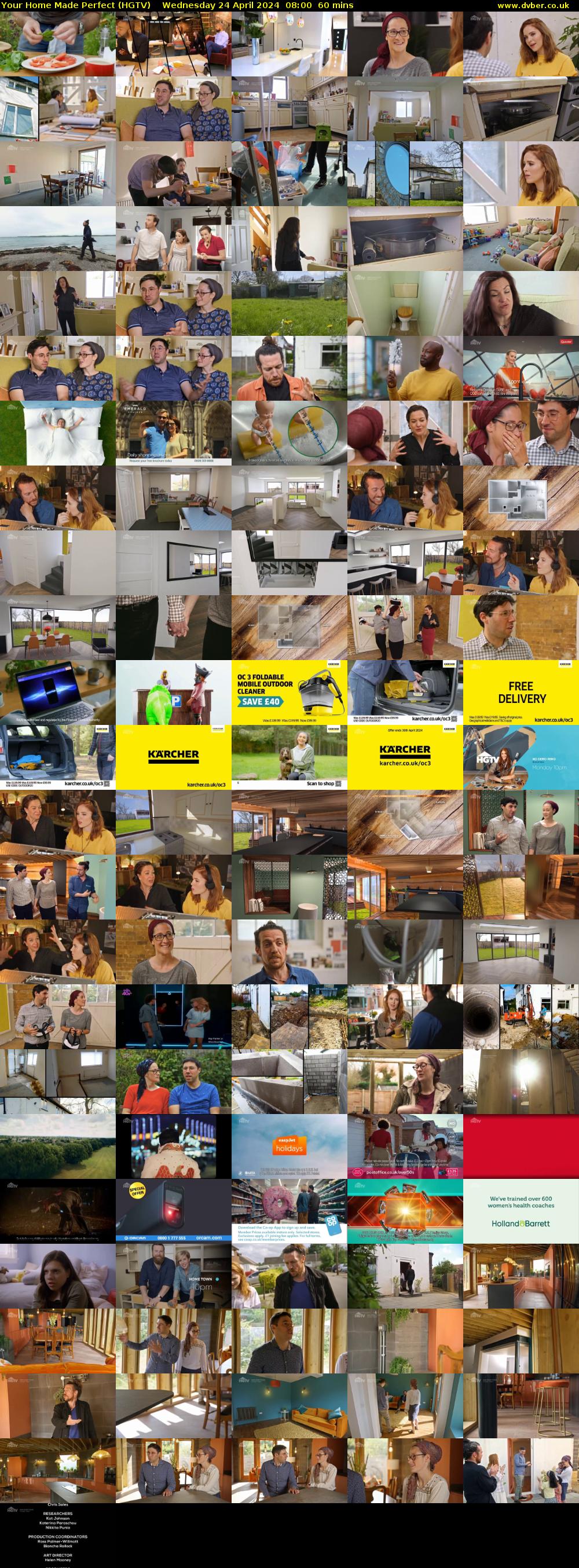 Your Home Made Perfect (HGTV) Wednesday 24 April 2024 08:00 - 09:00