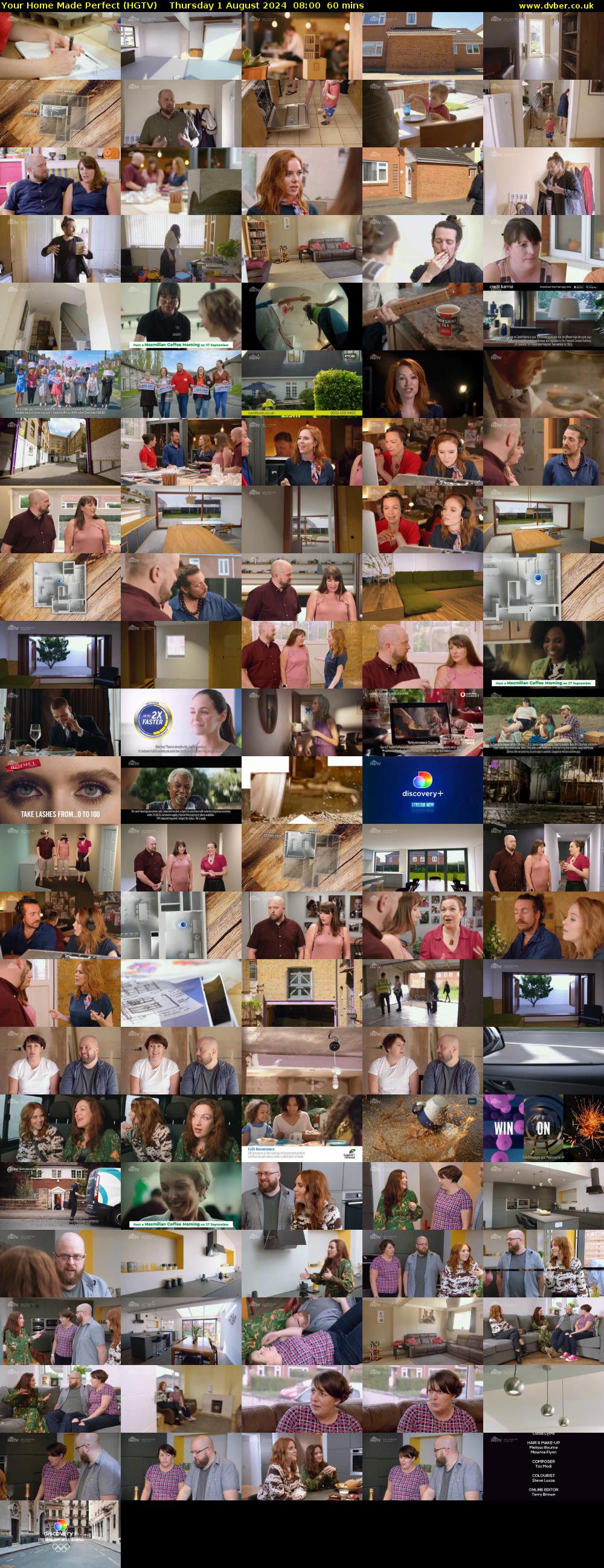 Your Home Made Perfect (HGTV) Thursday 1 August 2024 08:00 - 09:00