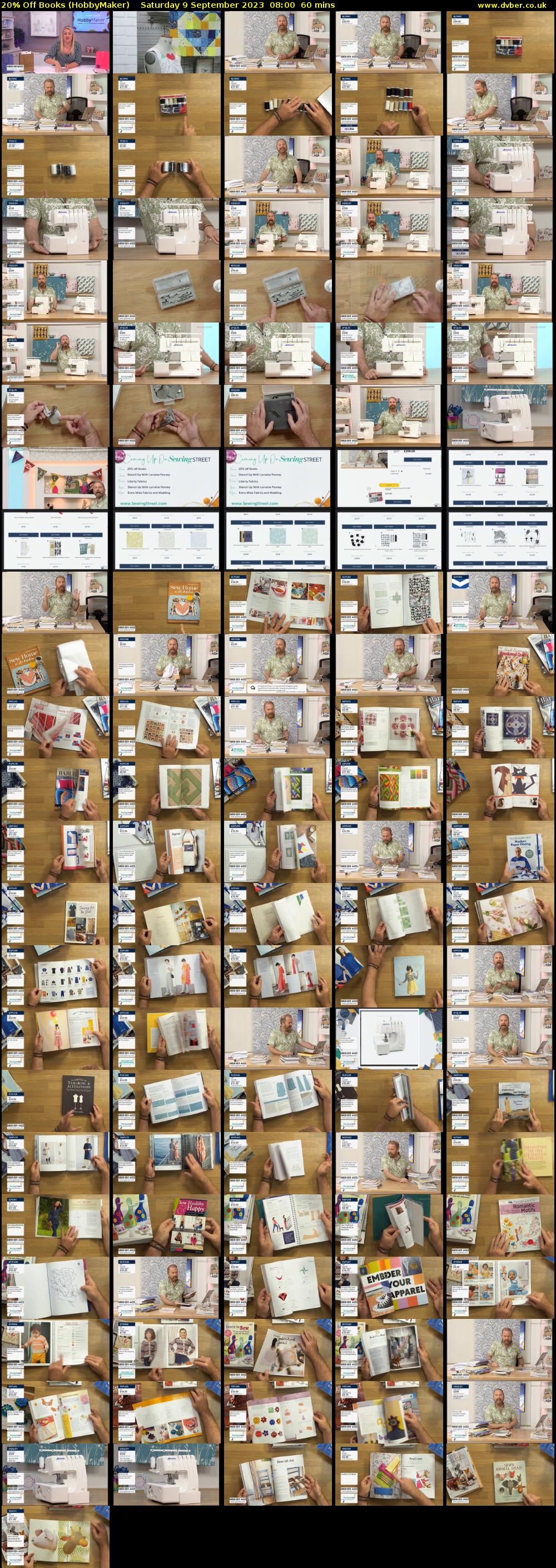 20% Off Books (HobbyMaker) Saturday 9 September 2023 08:00 - 09:00