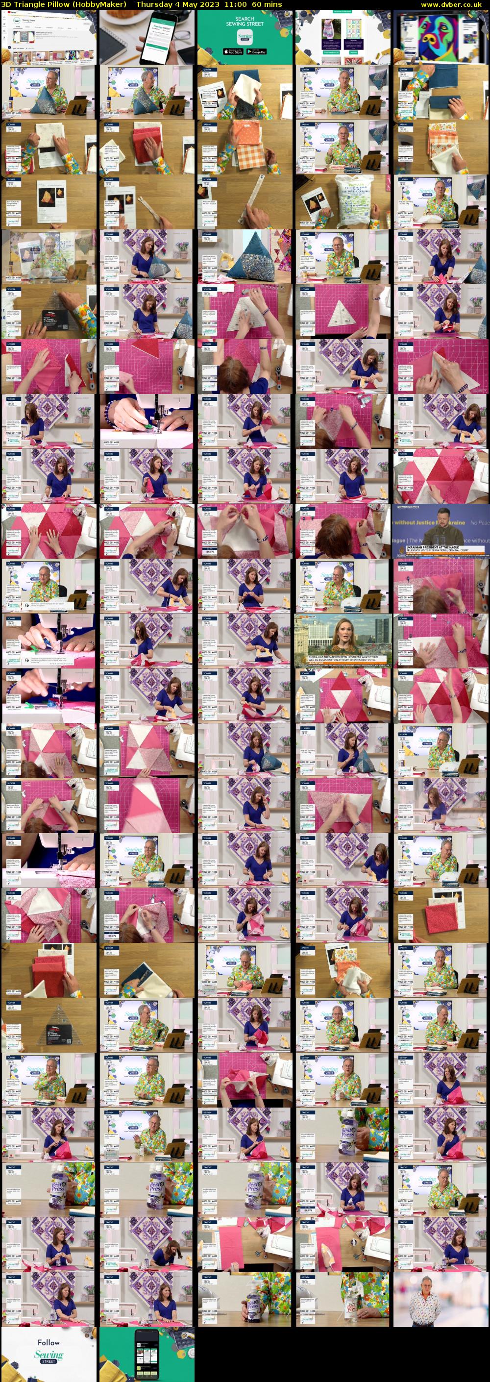 3D Triangle Pillow (HobbyMaker) Thursday 4 May 2023 11:00 - 12:00