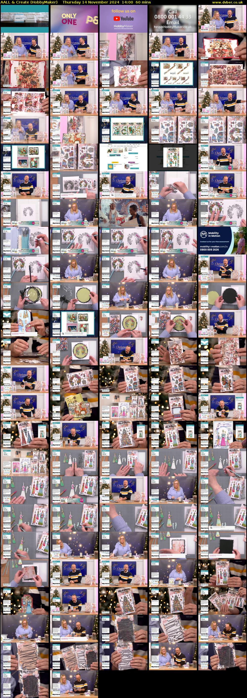 AALL & Create (HobbyMaker) Thursday 14 November 2024 14:00 - 15:00