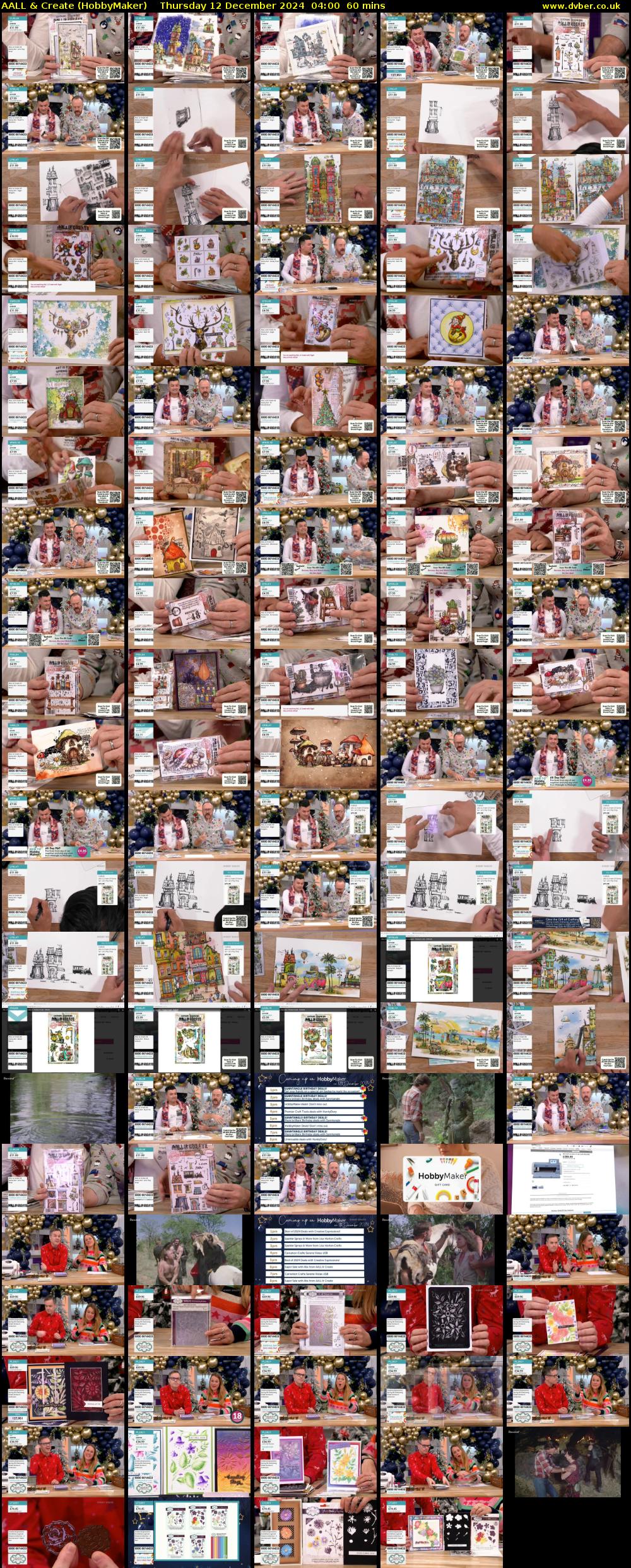 AALL & Create (HobbyMaker) Thursday 12 December 2024 04:00 - 05:00