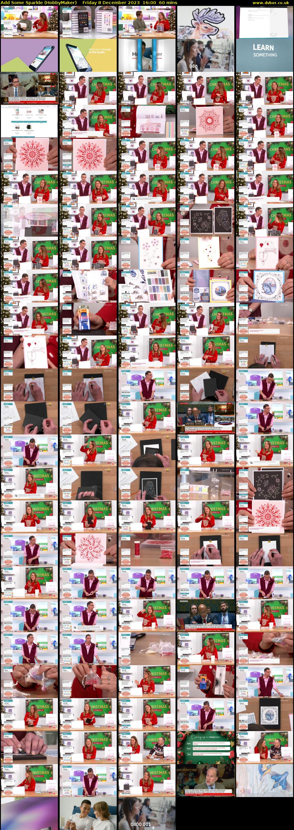Add Some Sparkle (HobbyMaker) Friday 8 December 2023 16:00 - 17:00
