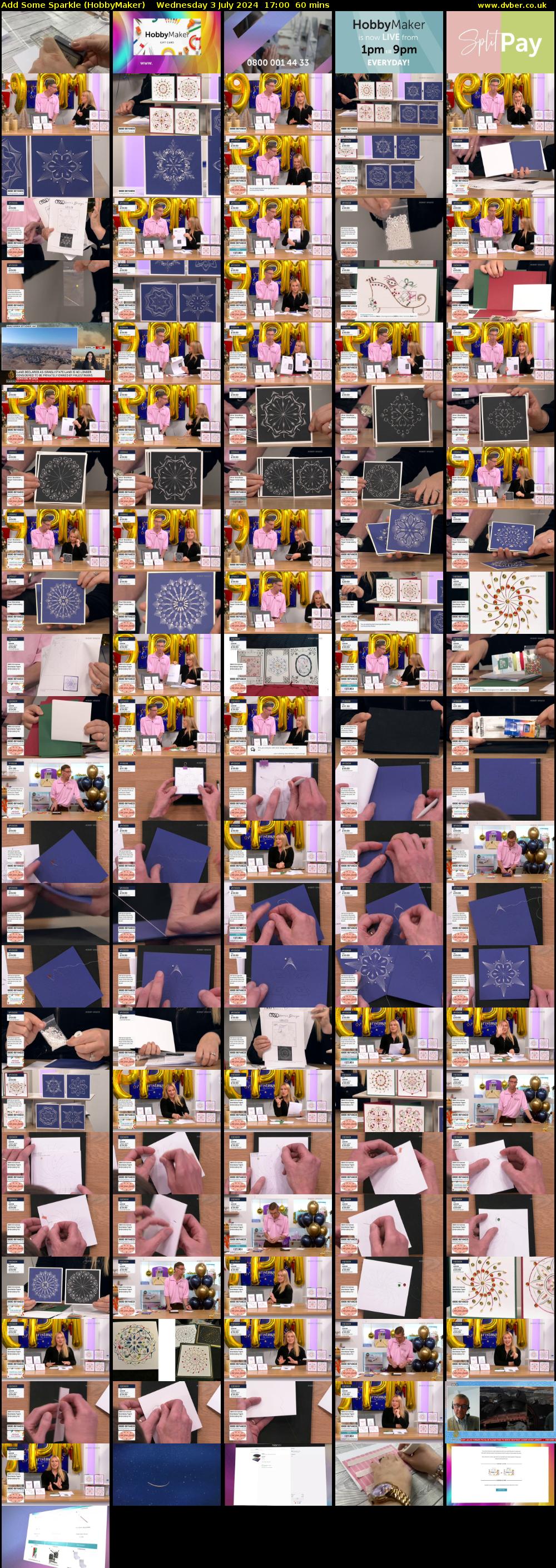 Add Some Sparkle (HobbyMaker) Wednesday 3 July 2024 17:00 - 18:00