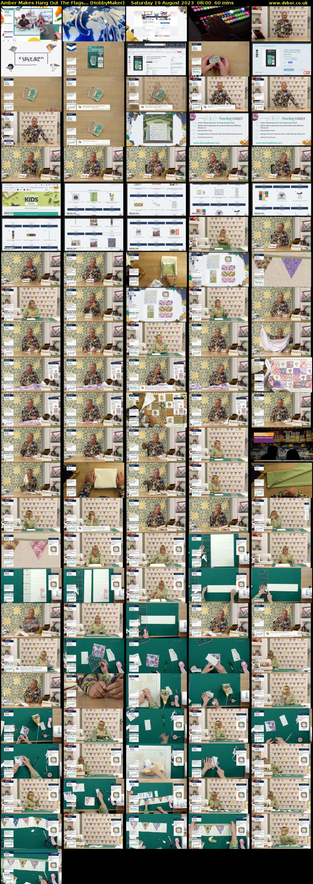 Amber Makes Hang Out The Flags... (HobbyMaker) Saturday 19 August 2023 08:00 - 09:00