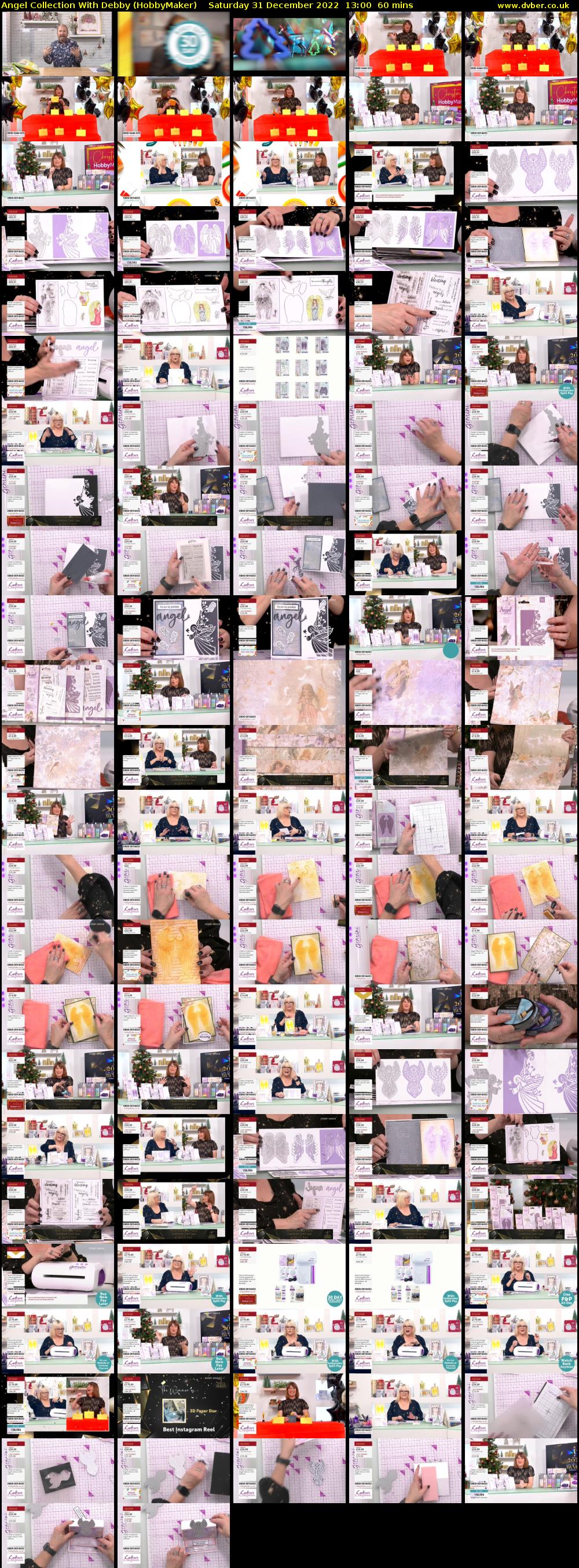 Angel Collection With Debby (HobbyMaker) Saturday 31 December 2022 13:00 - 14:00