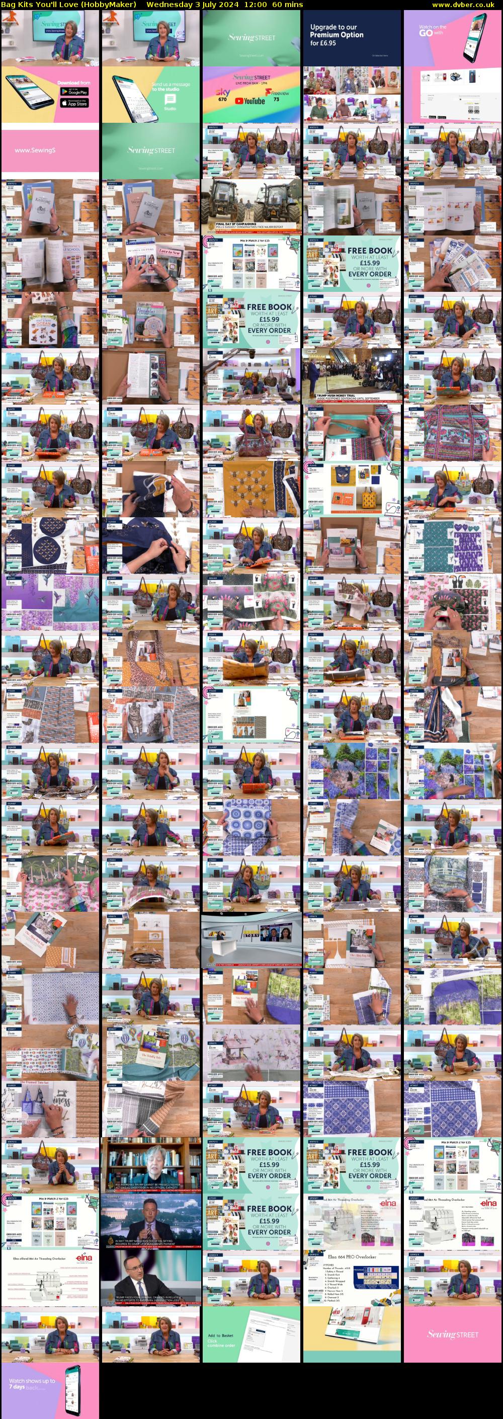 Bag Kits You'll Love (HobbyMaker) Wednesday 3 July 2024 12:00 - 13:00