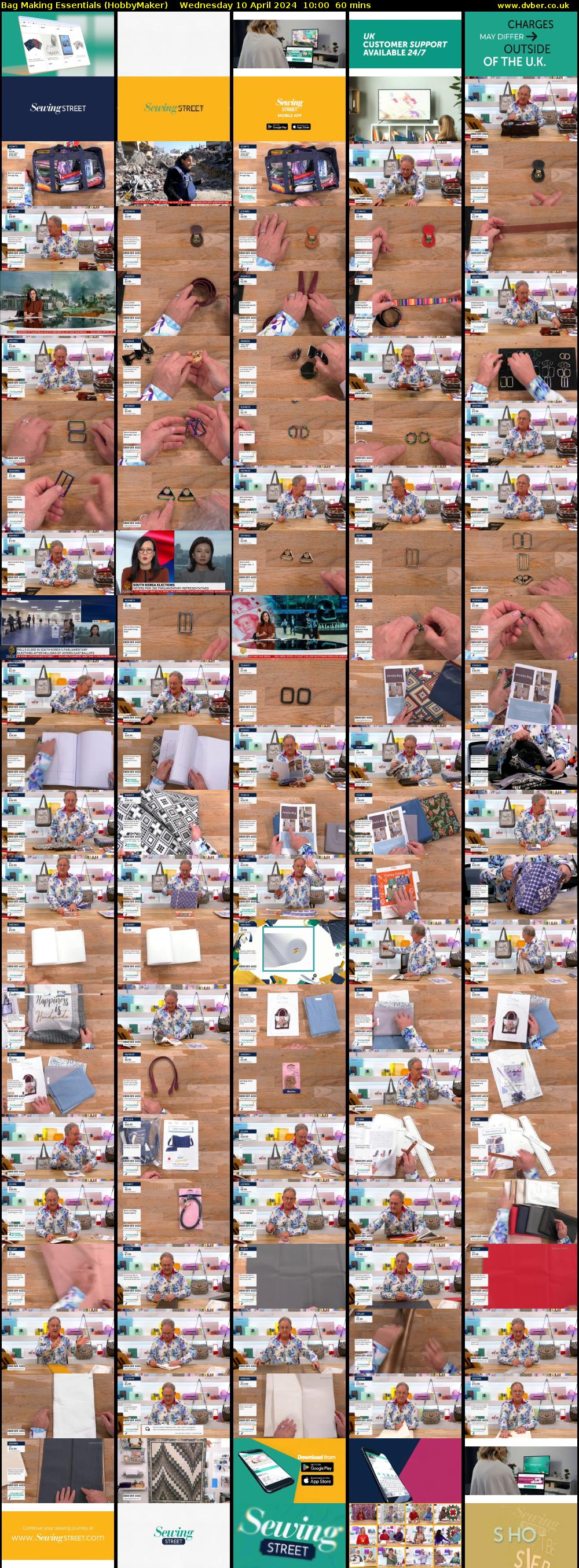 Bag Making Essentials (HobbyMaker) Wednesday 10 April 2024 10:00 - 11:00