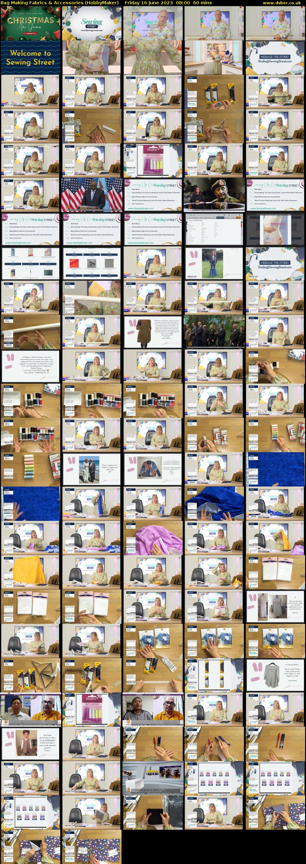 Bag Making Fabrics & Accessories (HobbyMaker) Friday 16 June 2023 08:00 - 09:00