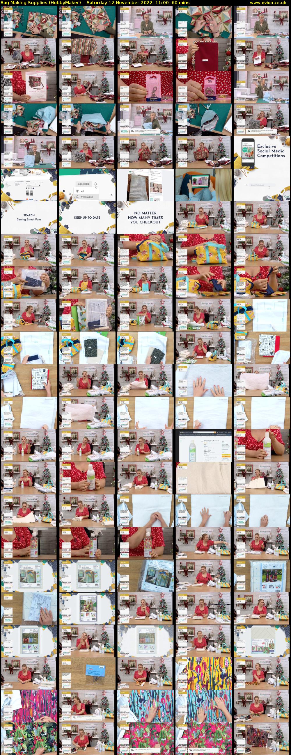 Bag Making Supplies (HobbyMaker) Saturday 12 November 2022 11:00 - 12:00