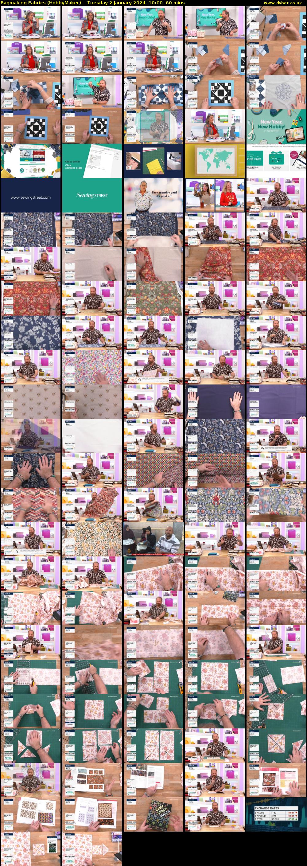 Bagmaking Fabrics (HobbyMaker) Tuesday 2 January 2024 10:00 - 11:00