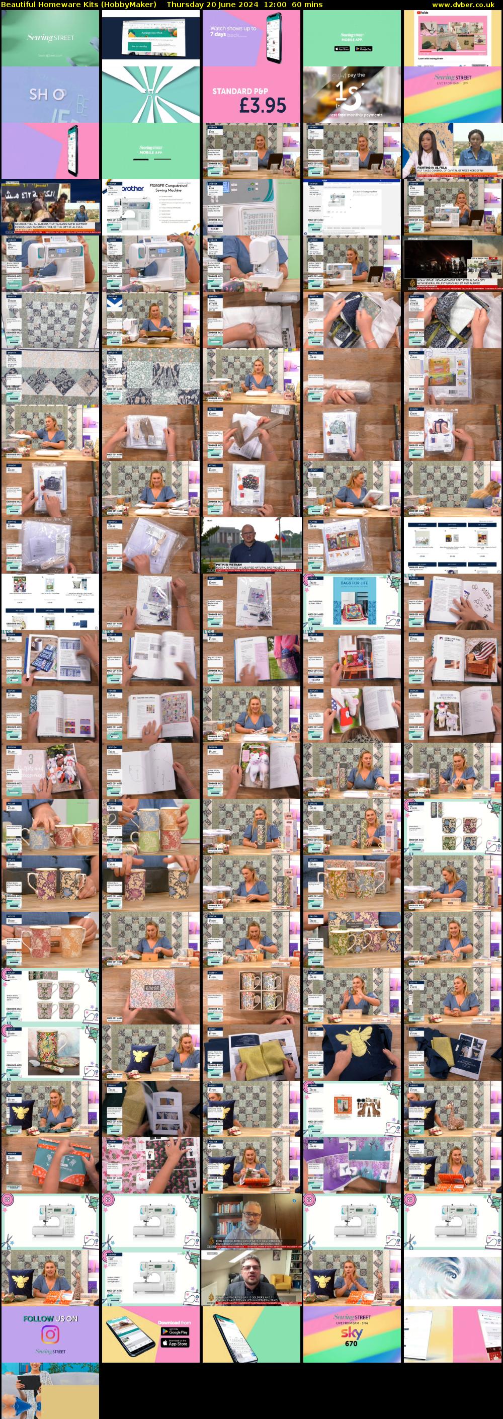 Beautiful Homeware Kits (HobbyMaker) Thursday 20 June 2024 12:00 - 13:00