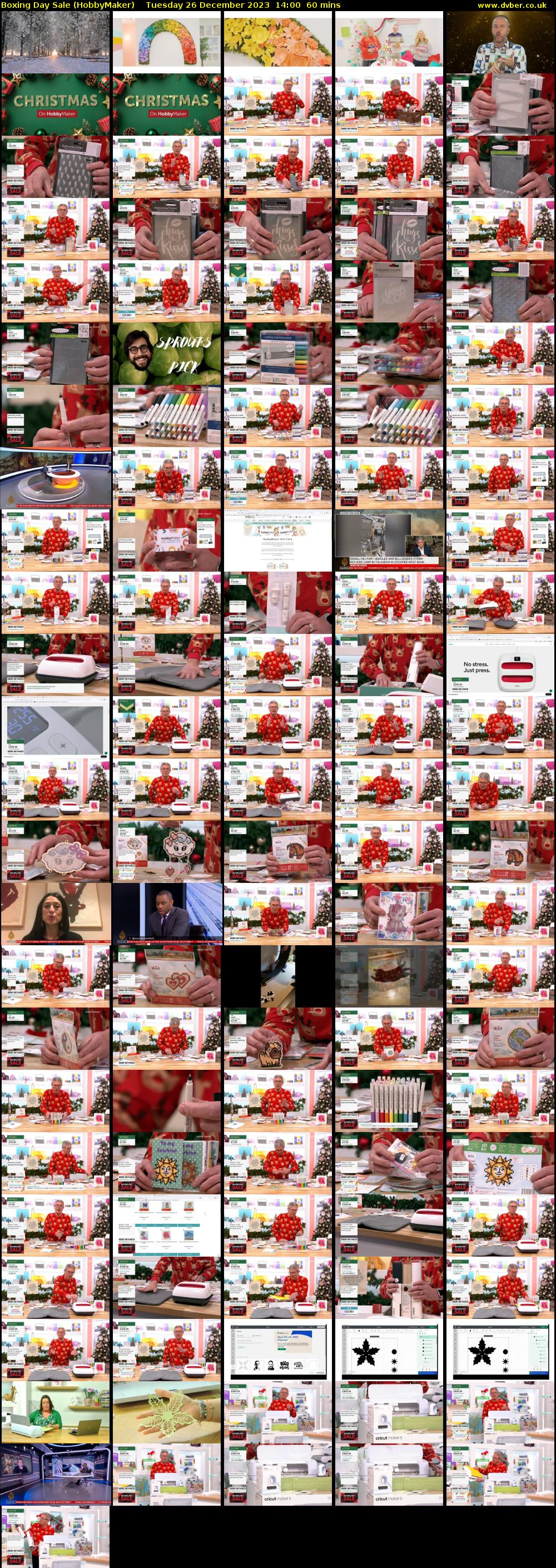 Boxing Day Sale (HobbyMaker) Tuesday 26 December 2023 14:00 - 15:00
