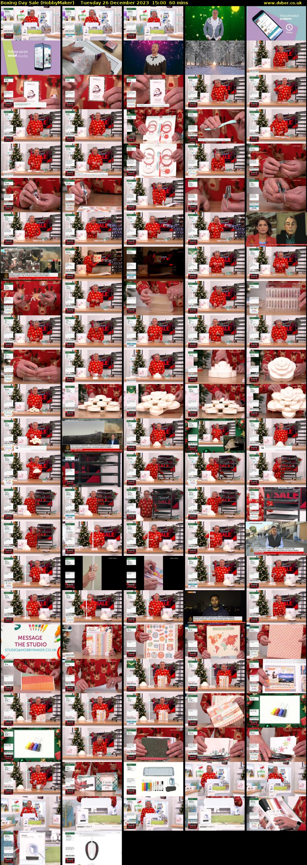 Boxing Day Sale (HobbyMaker) Tuesday 26 December 2023 15:00 - 16:00