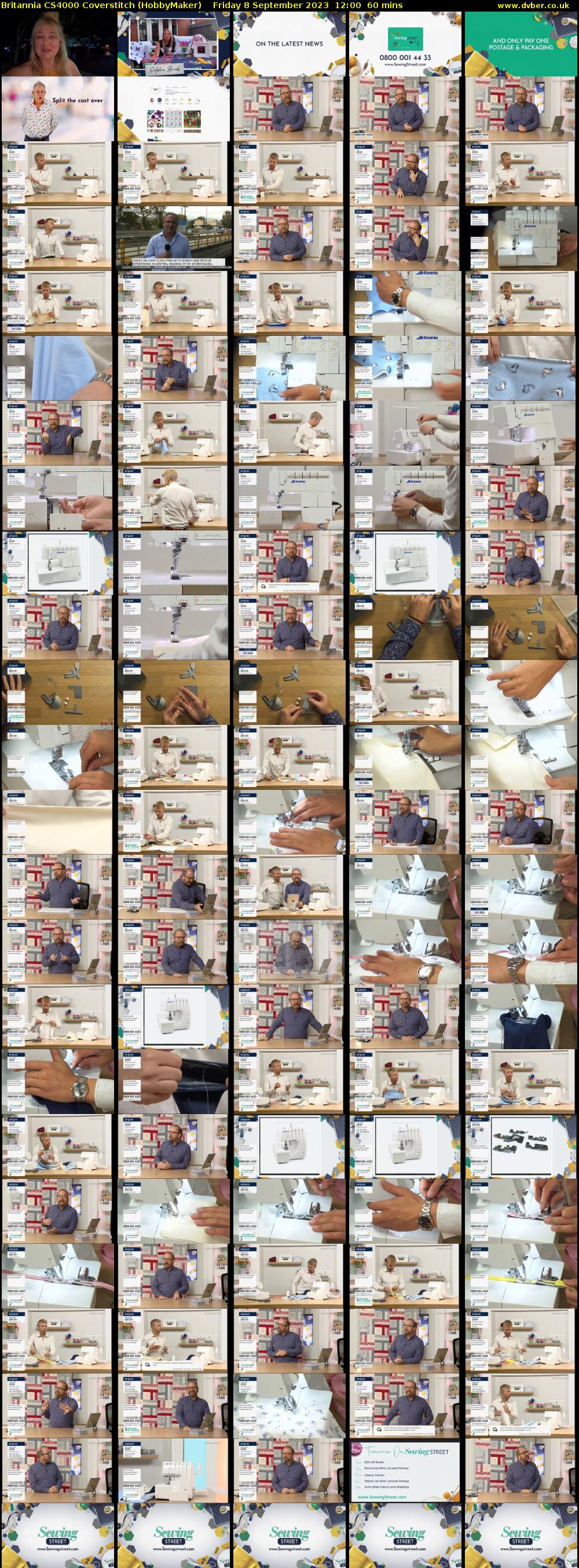 Britannia CS4000 Coverstitch (HobbyMaker) Friday 8 September 2023 12:00 - 13:00