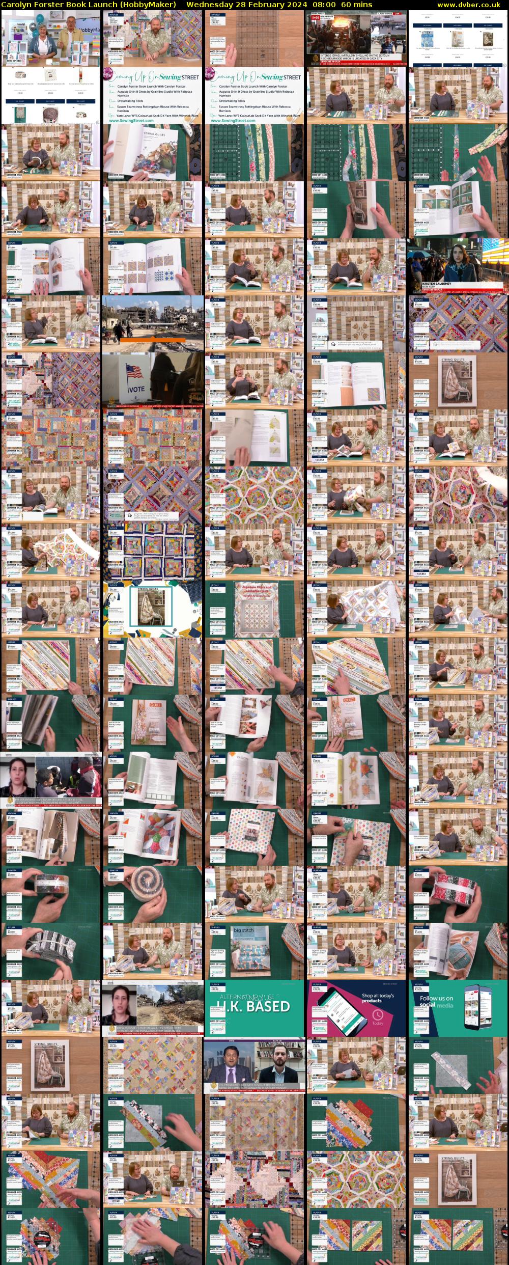 Carolyn Forster Book Launch (HobbyMaker) Wednesday 28 February 2024 08:00 - 09:00
