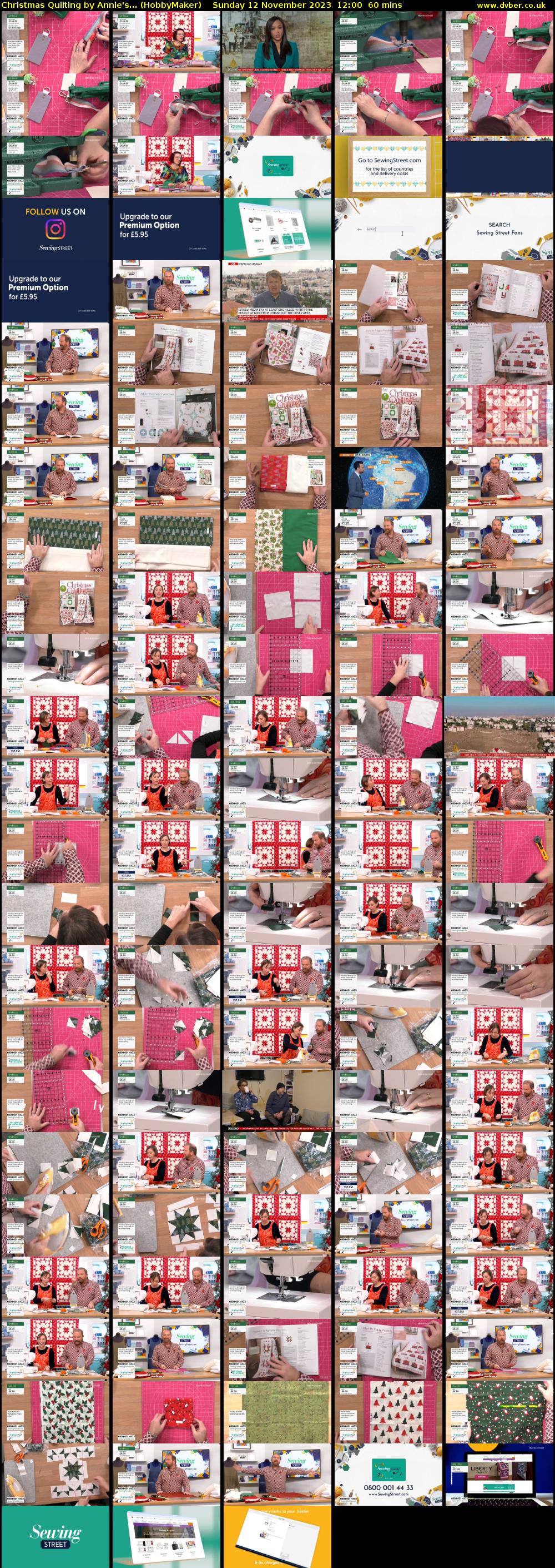 Christmas Quilting by Annie's... (HobbyMaker) Sunday 12 November 2023 12:00 - 13:00