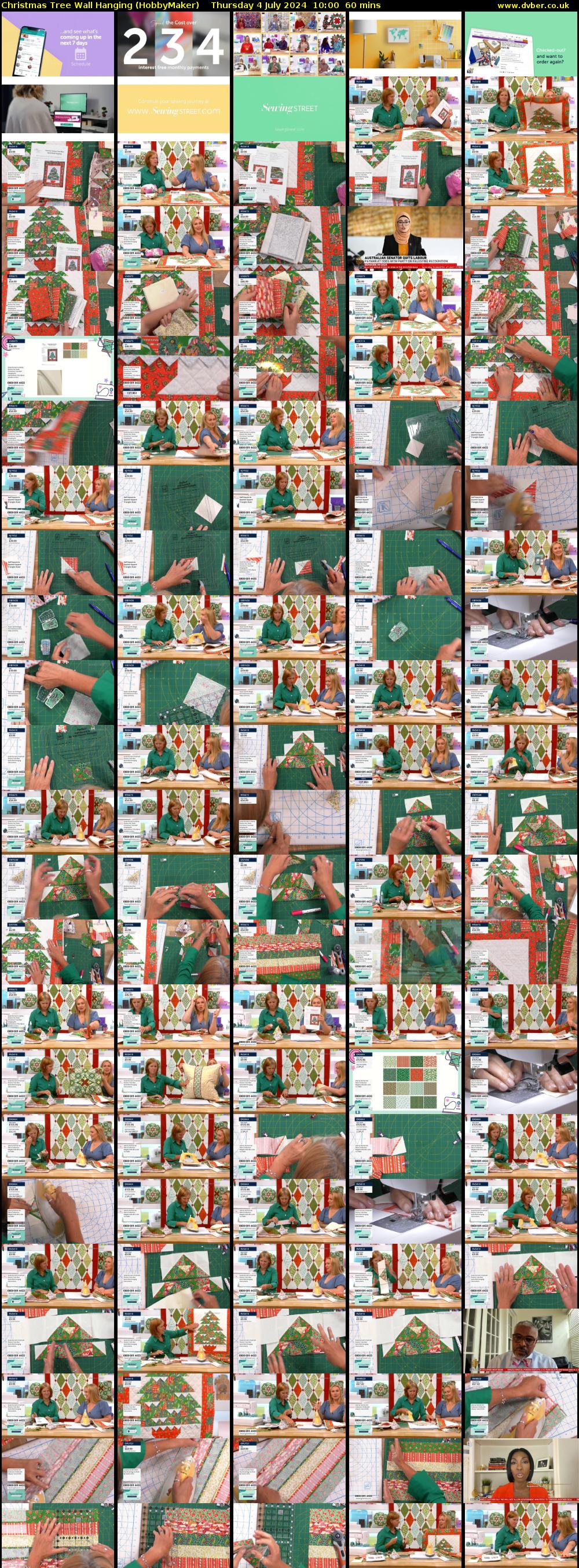 Christmas Tree Wall Hanging (HobbyMaker) Thursday 4 July 2024 10:00 - 11:00